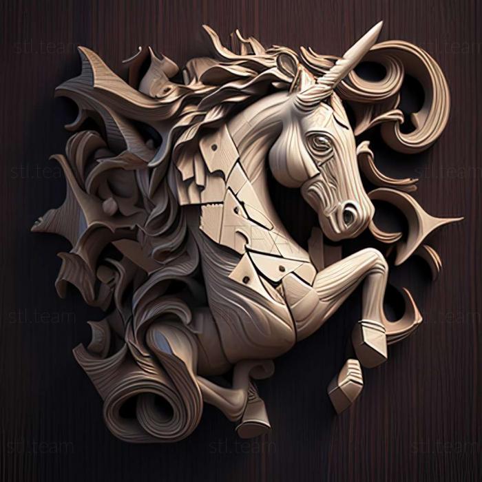 3D модель Гра Puzzle Mania The Unicorn Chronicles (STL)